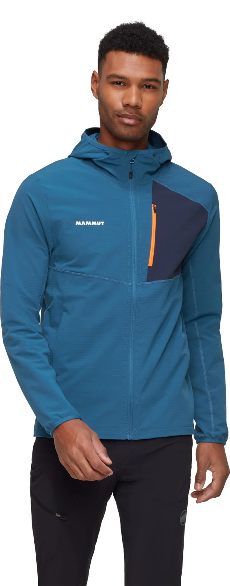 Mammut Men's Madris Light ML Hooded Jacket Deep Ice-1