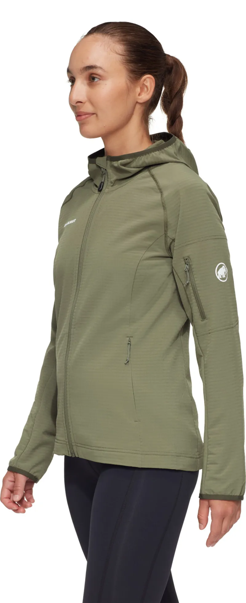 Mammut Women's Madris Light ML Hooded Jacket Marsh-3