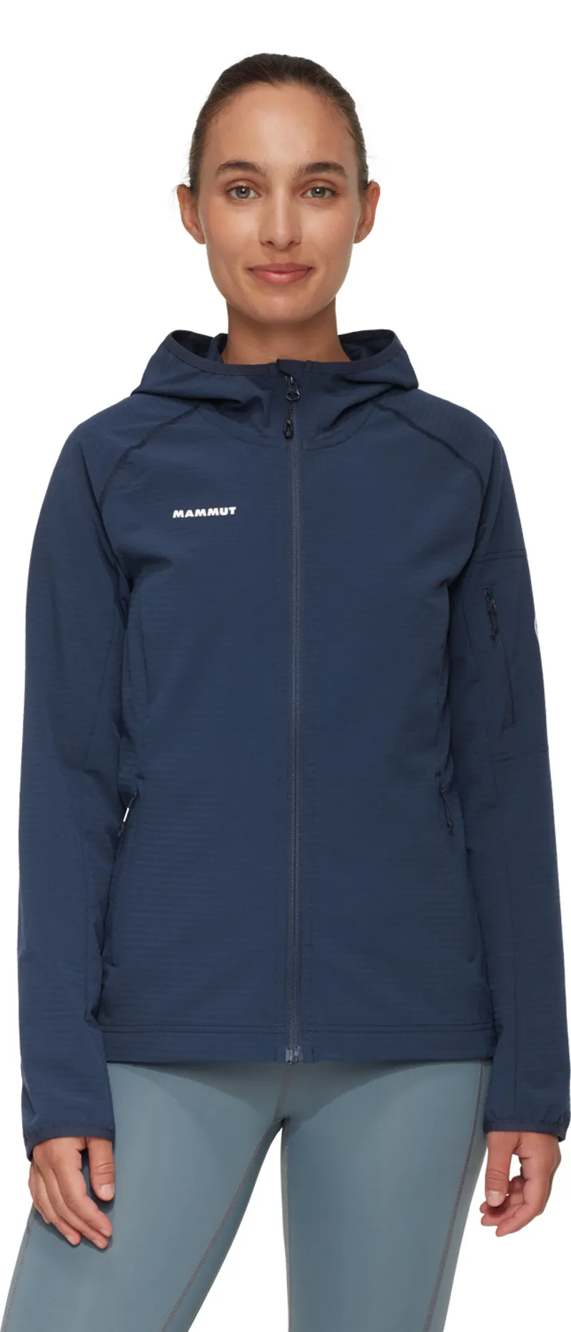 Mammut Women's Madris Light ML Hooded Jacket Marine-2