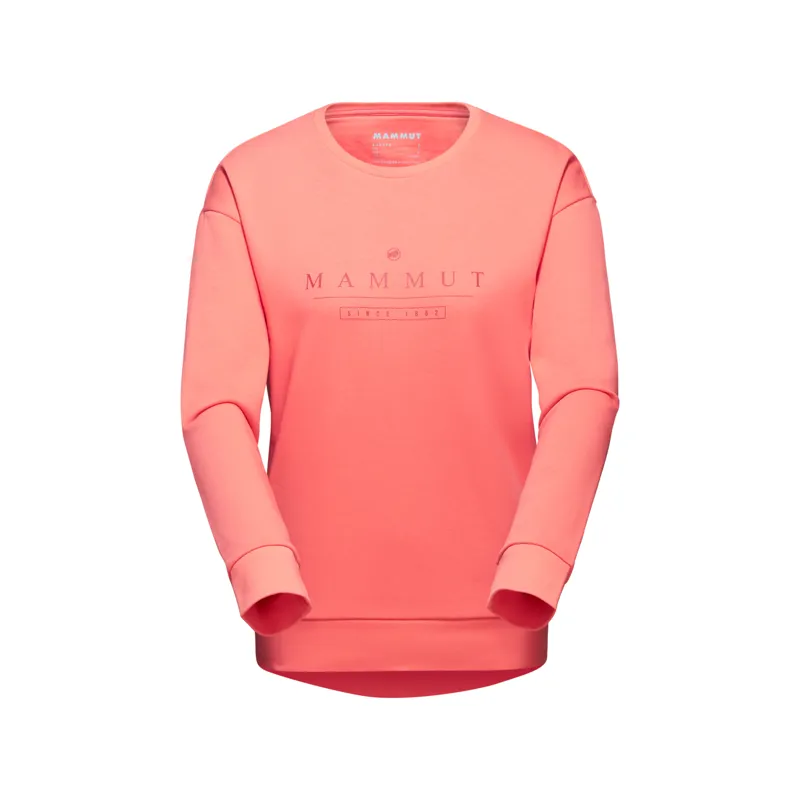 Mammut Womens Core ML Crew Logo Salmon