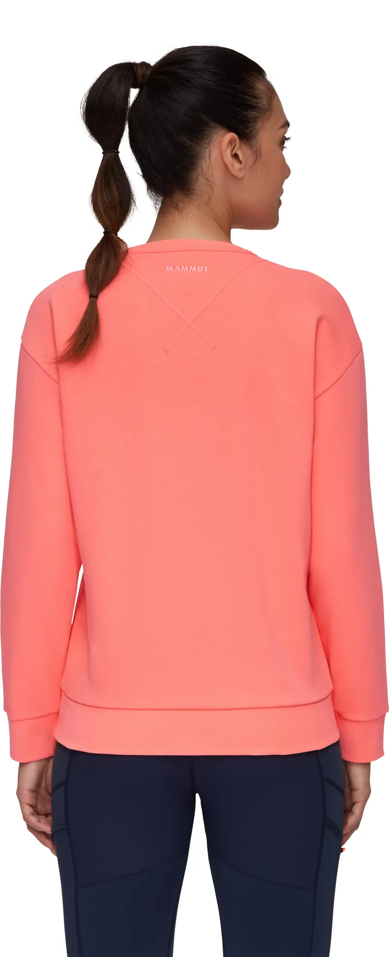 Mammut Womens Core ML Crew Logo Salmon-3