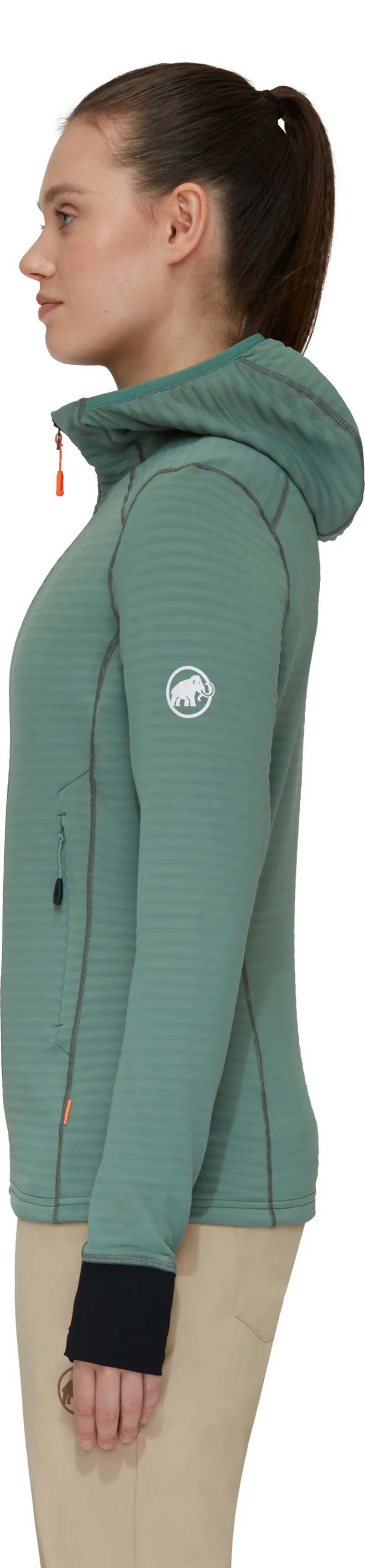 Mammut Women's Taiss Light ML Hooded Jacket Dark Jade-3