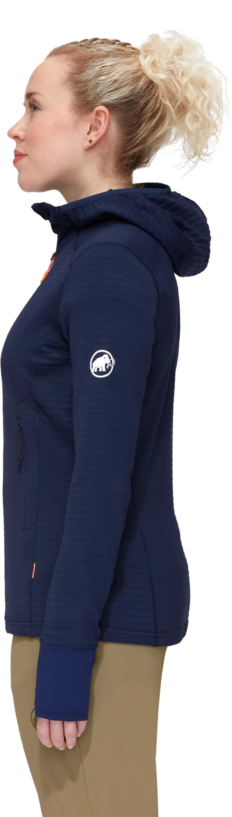 Mammut Women's Taiss Light ML Hooded Jacket Marine-3