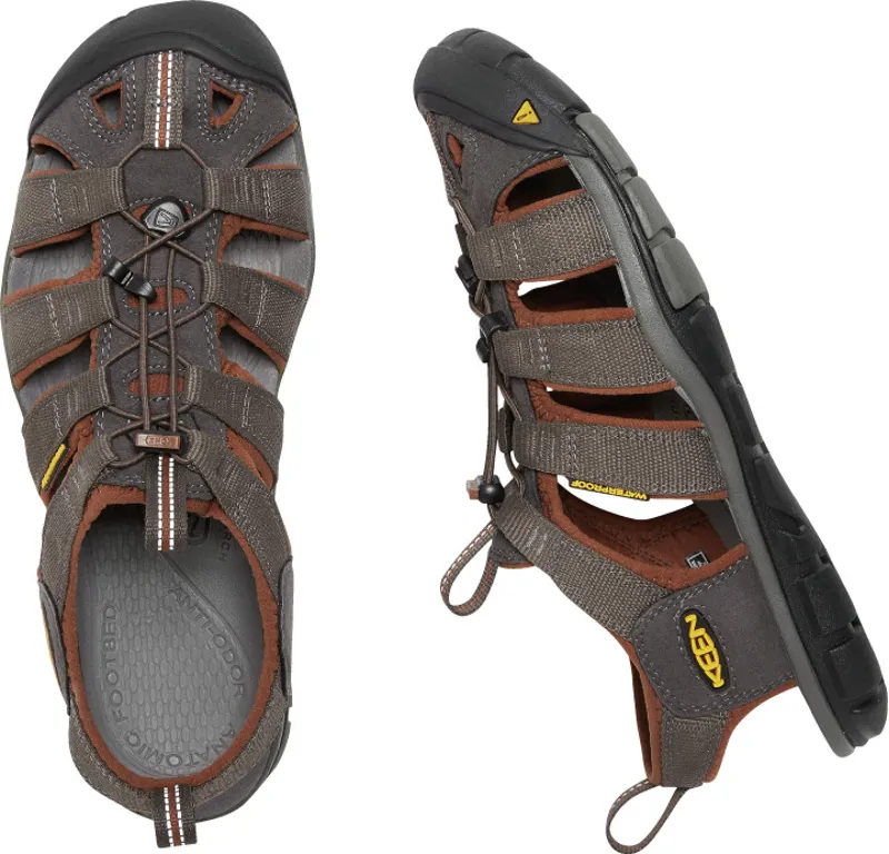Keen Mens Clearwater CNX Sandals Raven-5