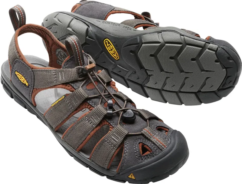 Keen Mens Clearwater CNX Sandals Raven-7