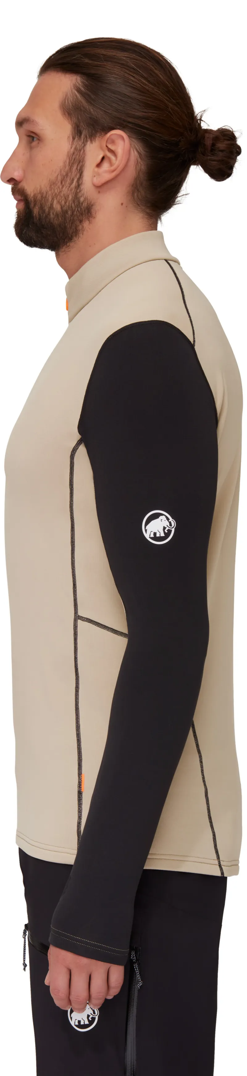 Mammut Mens Aenergy ML Half Zip Pullover Savannah-3