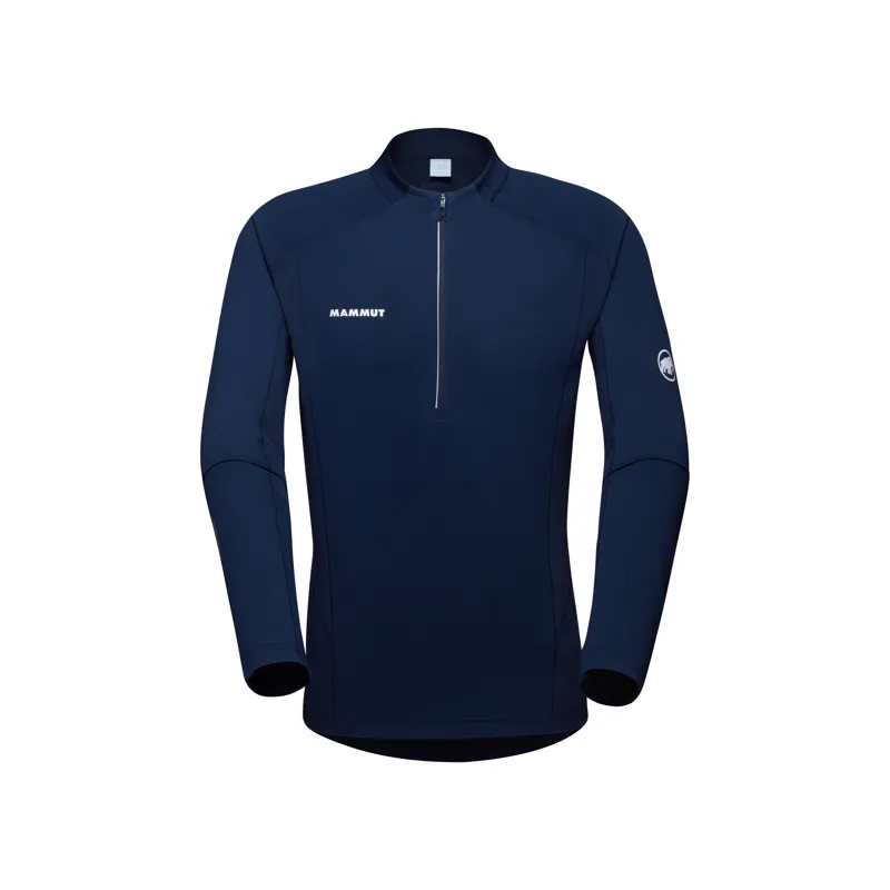 Mammut Mens Aenergy FL Half Zip Long Sleeve Marine
