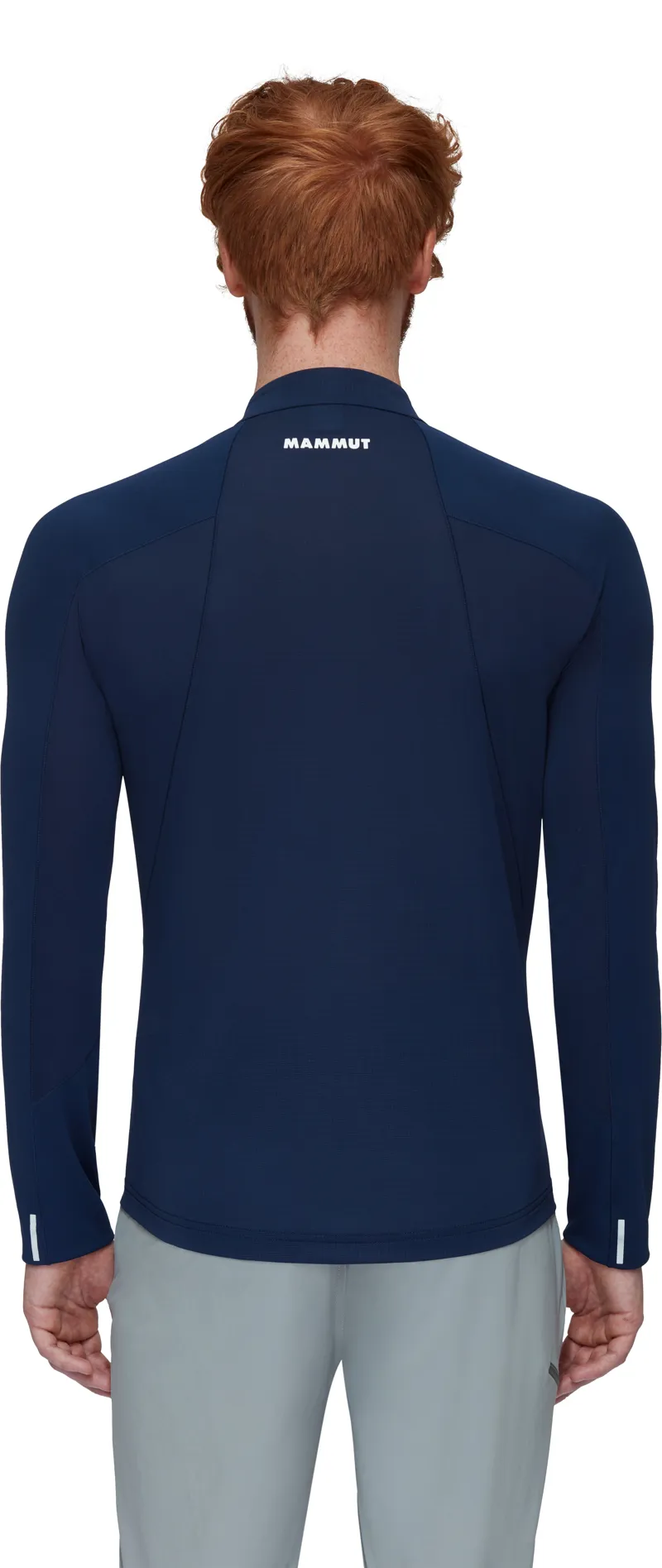 Mammut Mens Aenergy FL Half Zip Long Sleeve Marine-3