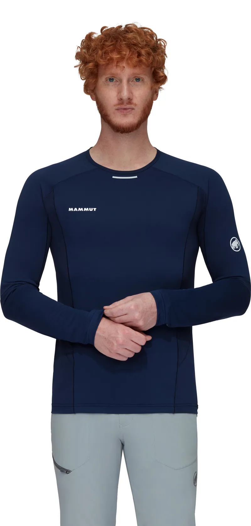 Mammut Mens Aenergy FL Long Sleeve Marine-1