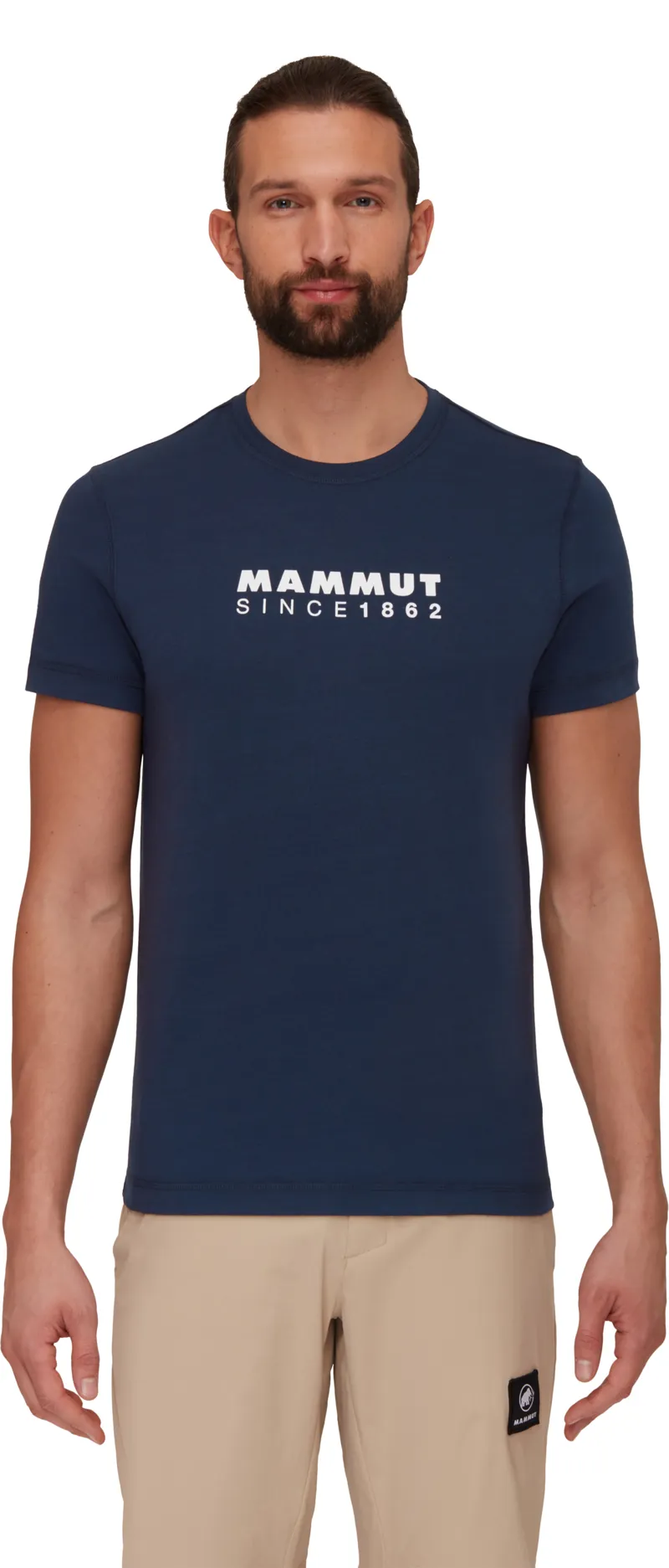 Mammut Mens Core Logo T-Shirt Marine-1