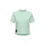 Mammut Women's Massone Cropped Patch T-Shirt Neo Mint