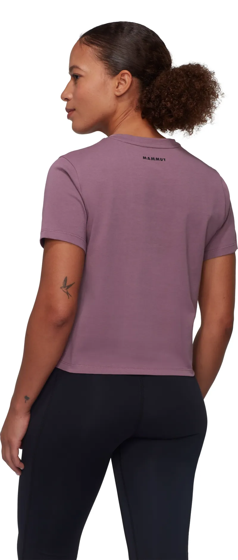 Mammut Women's Massone Cropped Patch T-Shirt Flux-2