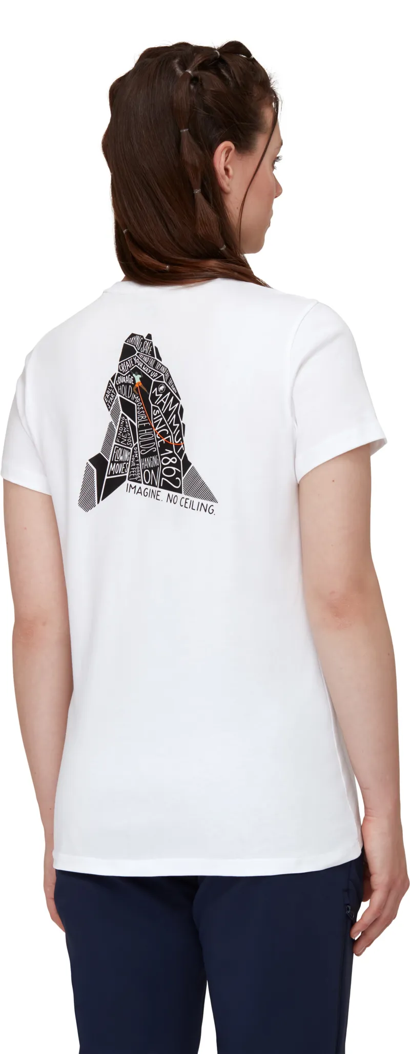 Mammut Women's Massone No Ceiling T-Shirt White-3