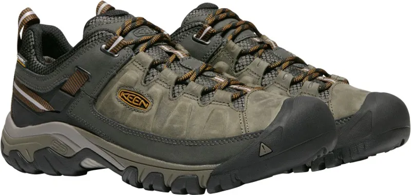 Keen Mens Targhee III WP Hiking Boots Black Olive-3