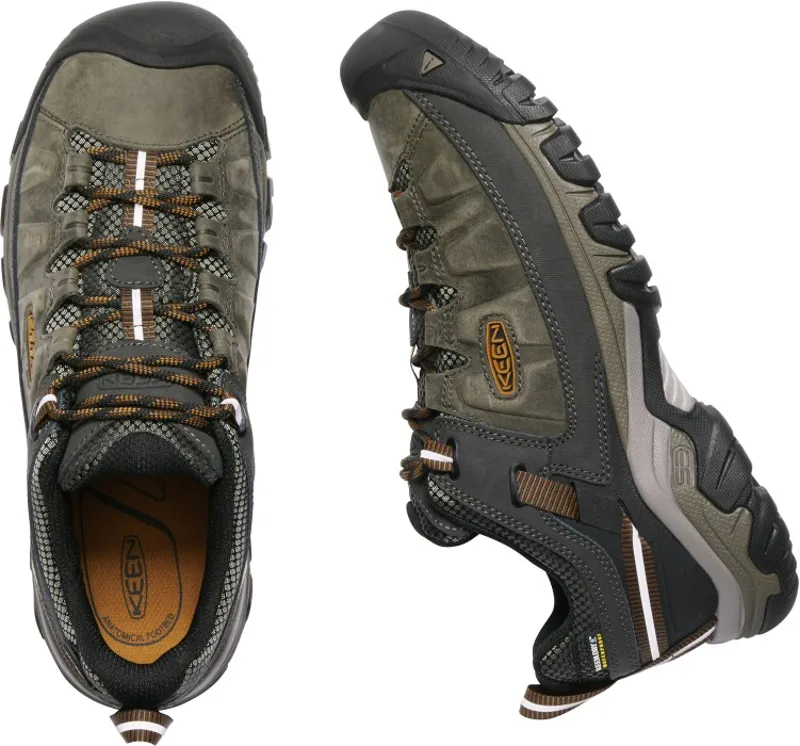 Keen Mens Targhee III WP Hiking Boots Black Olive-4