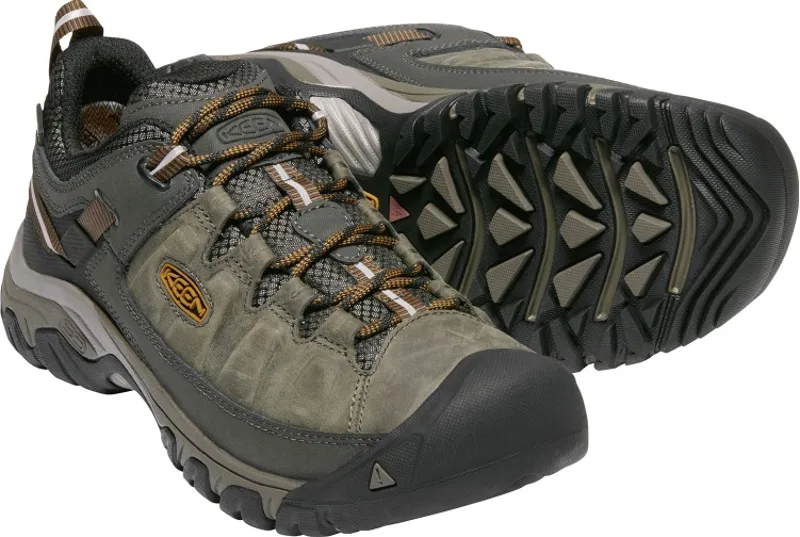 Keen Mens Targhee III WP Hiking Boots Black Olive-5