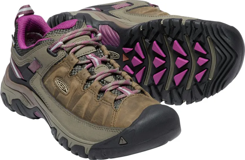 Keen Womens Targhee III WP Hiking Shoes Weiss-5