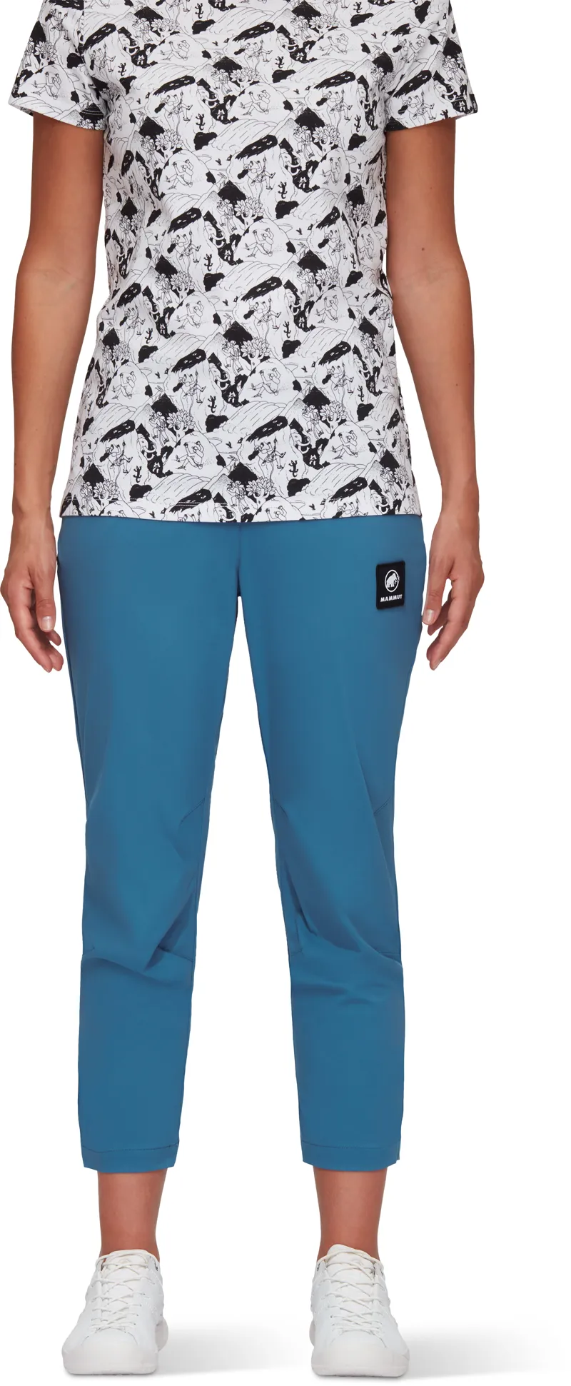 Mammut Womens Massone Light Pants Deep Ice-5