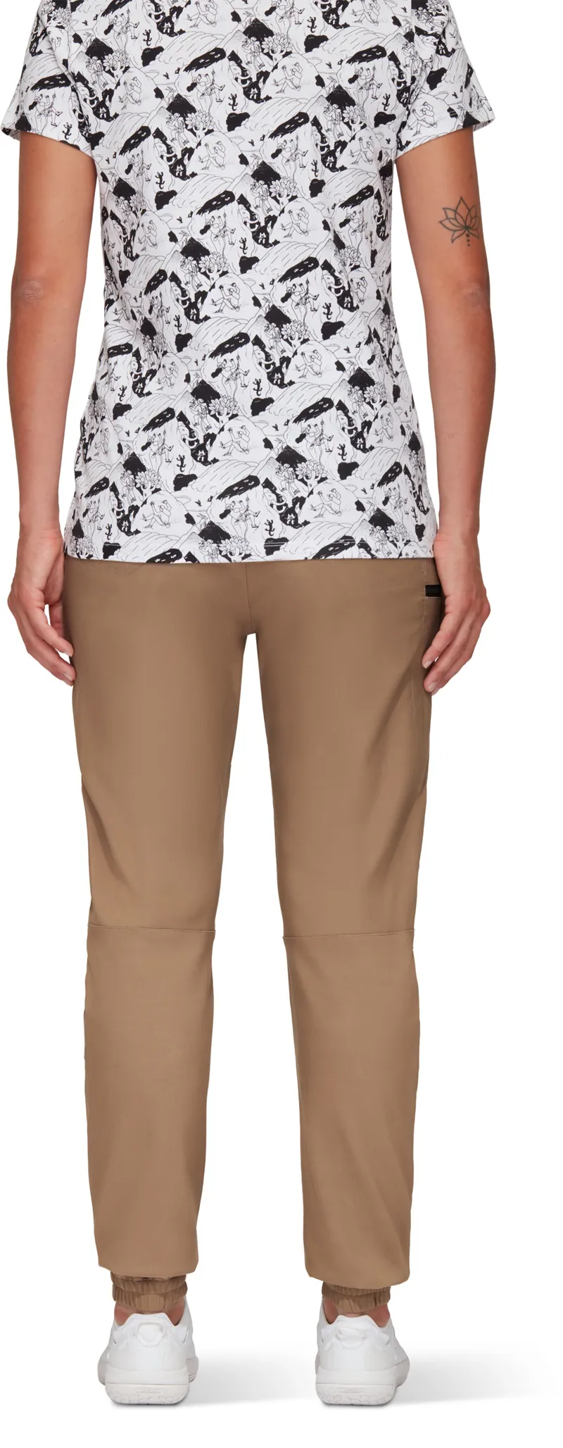 Mammut Women's Massone Pants Dark Sand-5