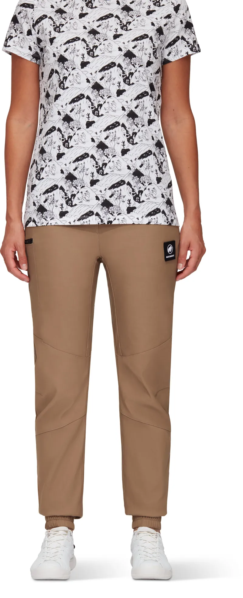 Mammut Women's Massone Pants Dark Sand-7