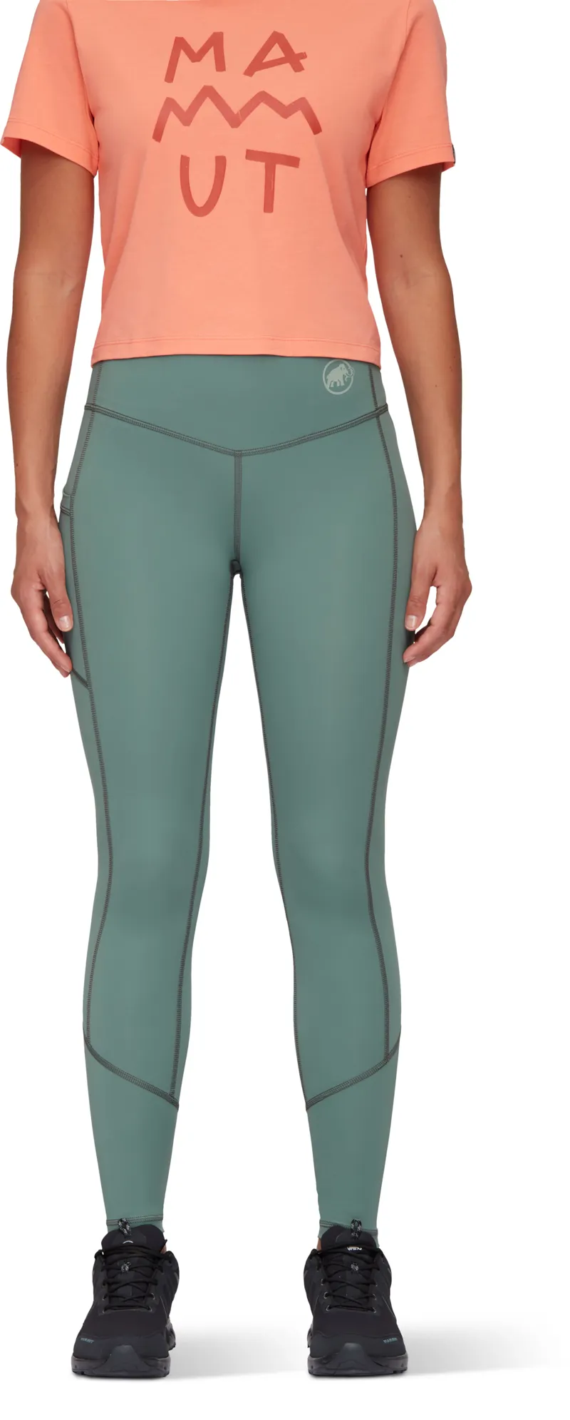 Mammut Women's Massone Tights Dark Jade-1