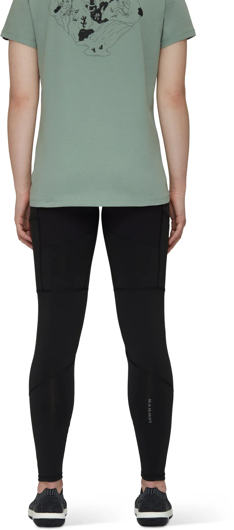 Mammut Womens Zinal Hybrid Tights Black-4