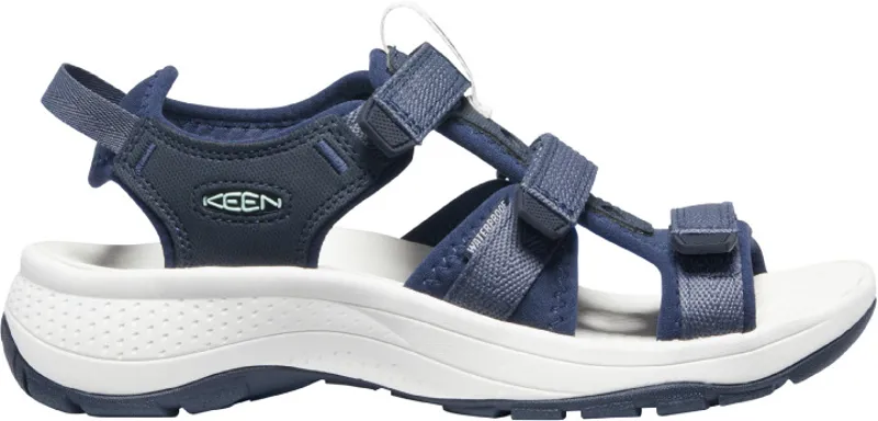 Keen Womens Astoria West Open Toe Sandals Blue Night-4