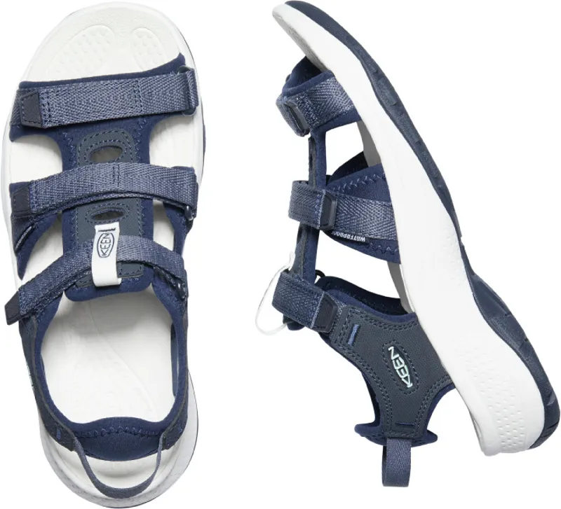 Keen Womens Astoria West Open Toe Sandals Blue Night-3