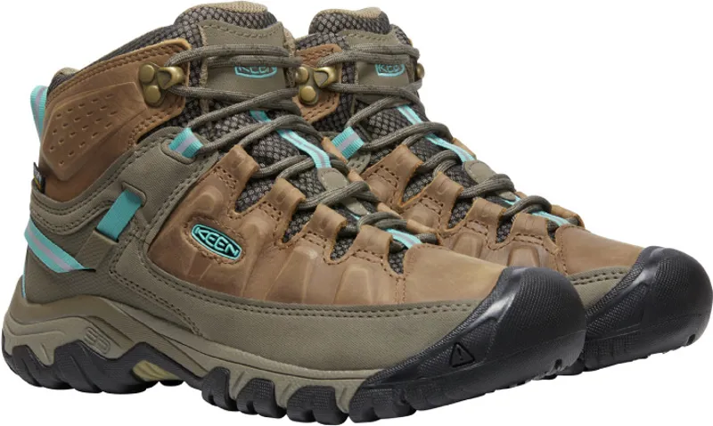 Keen Womens Targhee III Mid Toasted Coconut/Porcelain-3
