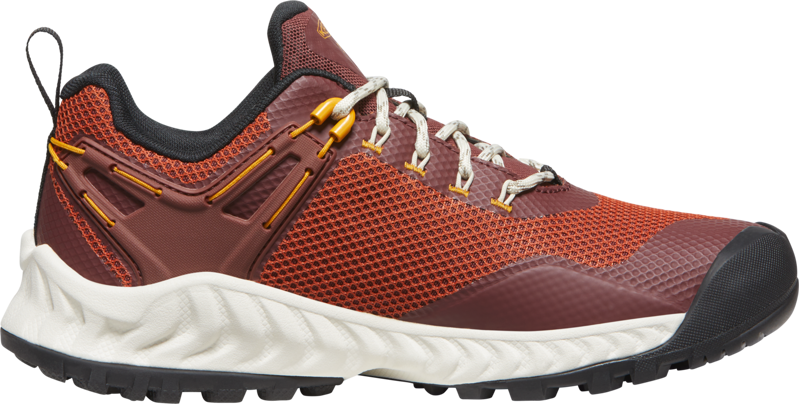 Keen Womens Nxis Evo Waterproof Shoe Baked Clay/Golden Yellow-6