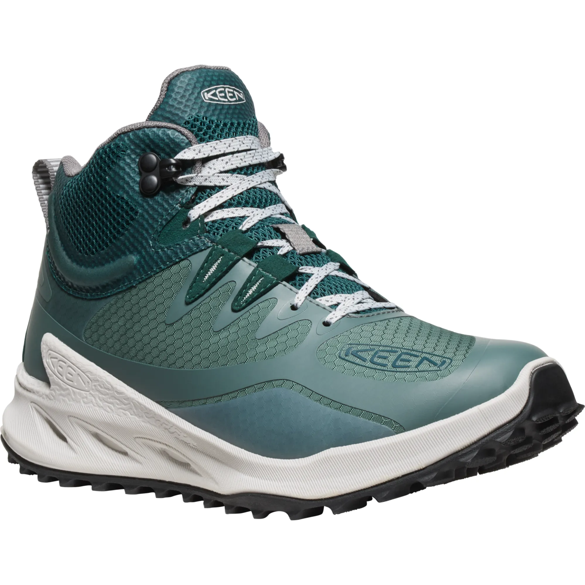Keen Women s Zionic Waterproof Mid Boots Dark Forest Sea Moss