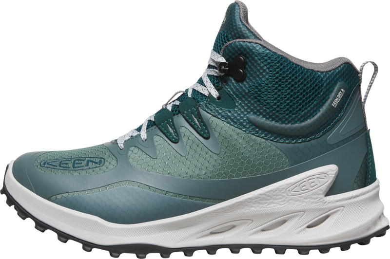 Keen Women's Zionic Waterproof Mid Hiking Boots Dark Forest/Sea Moss-7