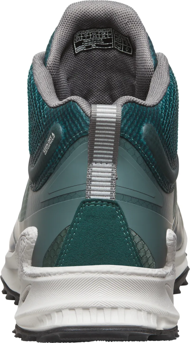 Keen Women's Zionic Waterproof Mid Hiking Boots Dark Forest/Sea Moss-5