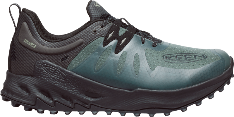 Keen Men's Zionic Waterproof Hiking Shoes Dark Forest/Black-7