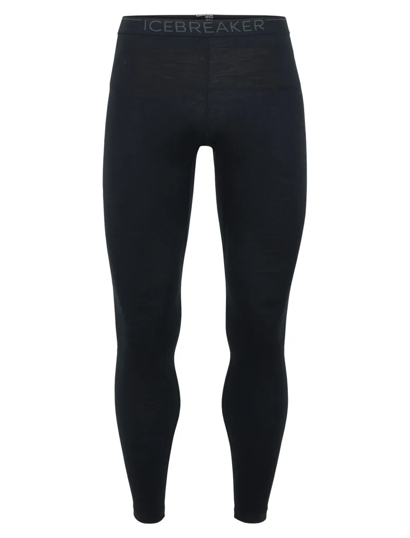 Icebreaker Mens 200 Oasis Leggings Black