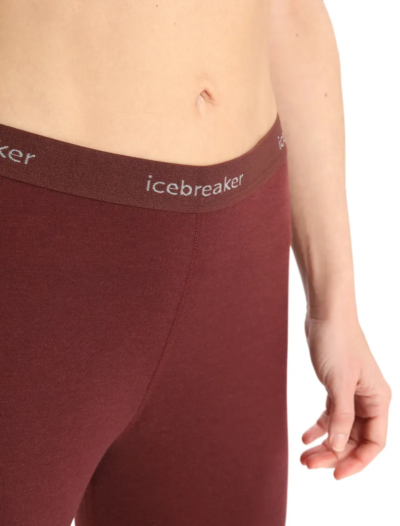 Icebreaker Womens 200 Oasis Leggings Espresso-5