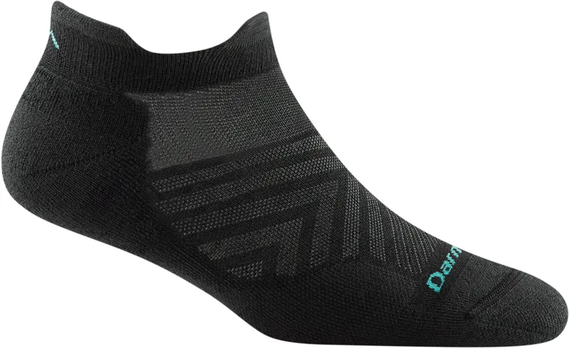 Darn Tough Womens Run No Show Tab Ultra-Light Cushion Black