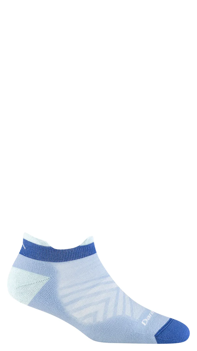 Darn Tough Womens Run No Show Tab Ultra-Light Cushion Sky-1