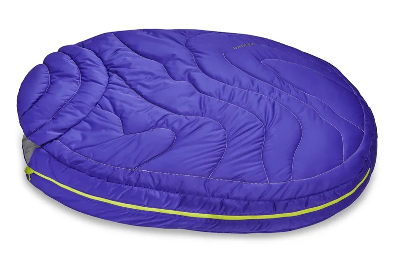 Ruffwear Highlands Dog Sleeping Bag Huckleberry Blue-1