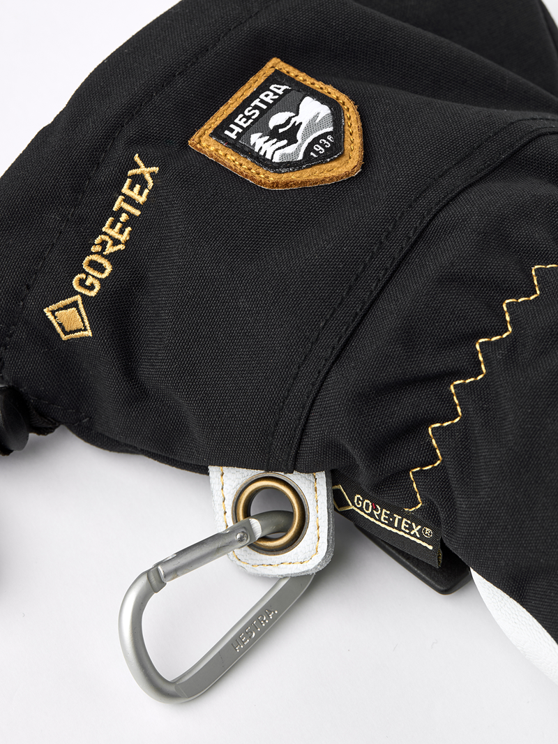 Hestra Army Leather GTX Glove Black/Natural Grey-5