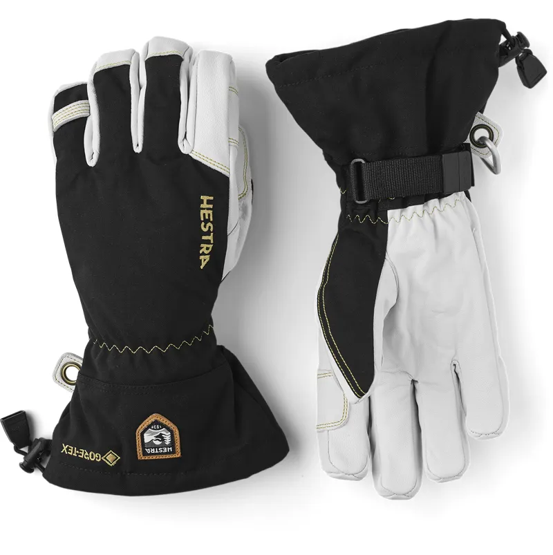 Hestra Army Leather GTX Glove Black/Natural Grey