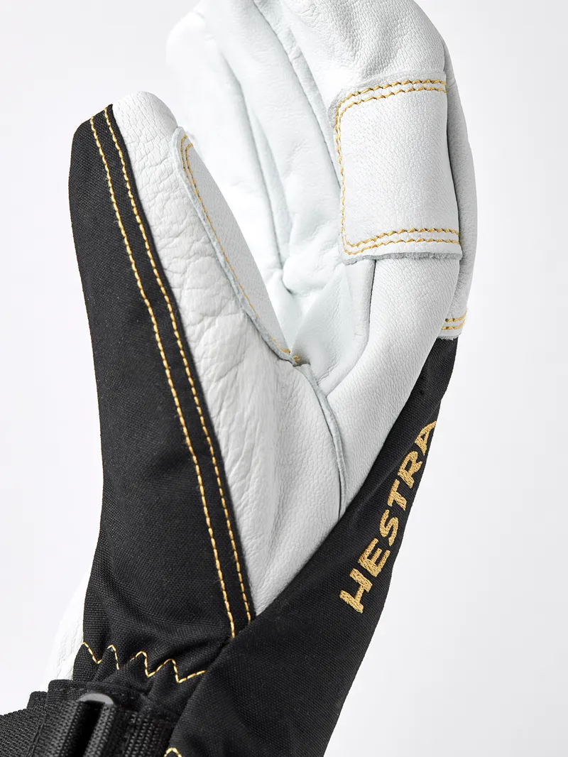 Hestra Army Leather GTX Glove Black/Natural Grey-1