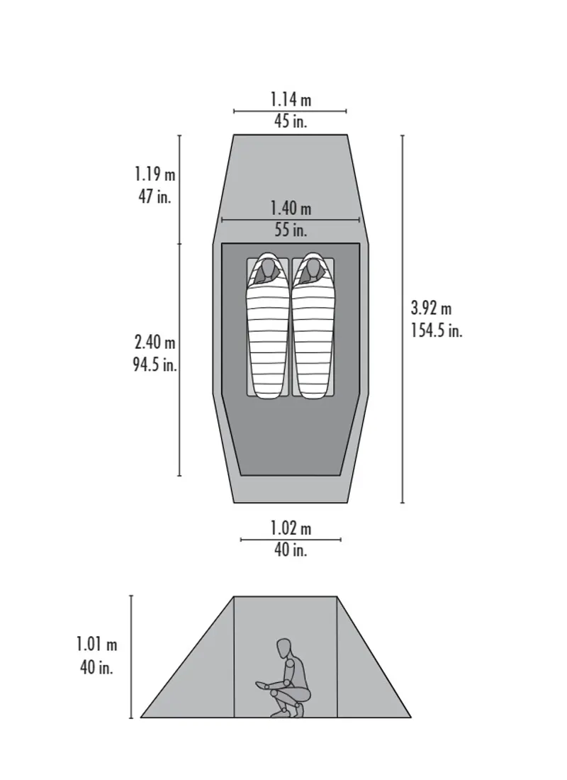 MSR Tindheim 2 Tent Green-12