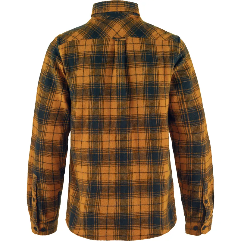 Tierra Men's Fjallmossen Shirt Rust Orange-1