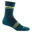 Darn Tough Men's Element Micro Crew Lightweight Running Socks Dark Teal