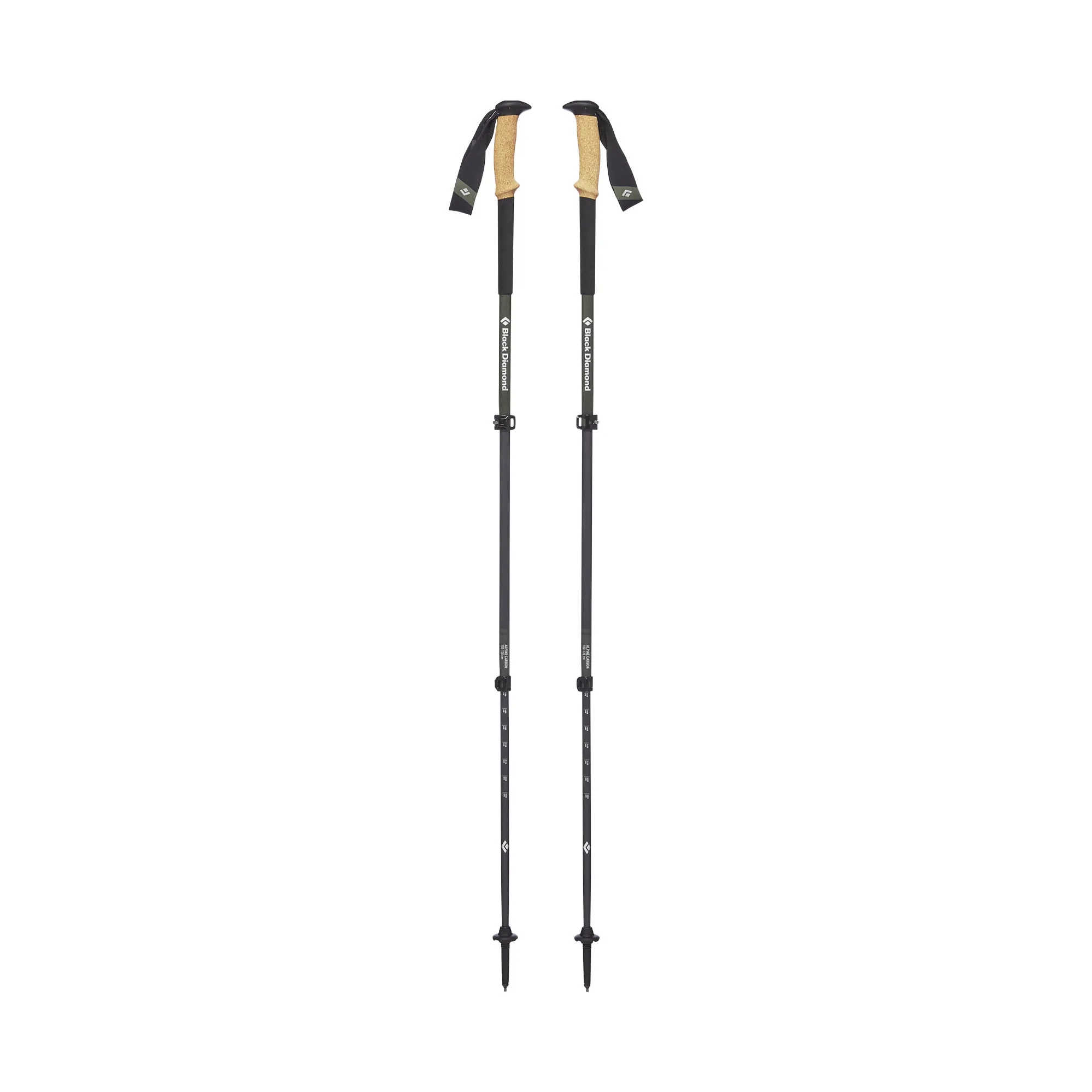 Black Diamond Alpine Carbon Cork Trekking Poles Pair