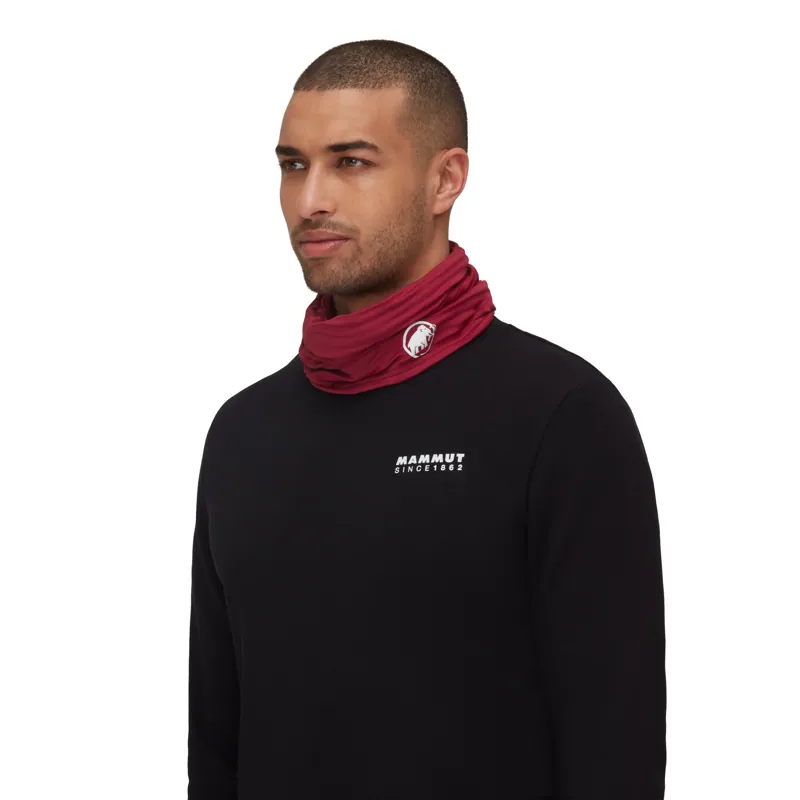 Mammut Taiss Light Neck Gaiter Blood Red-2