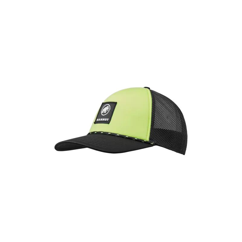 Mammut Crag Cap Logo Black/Neo Lime