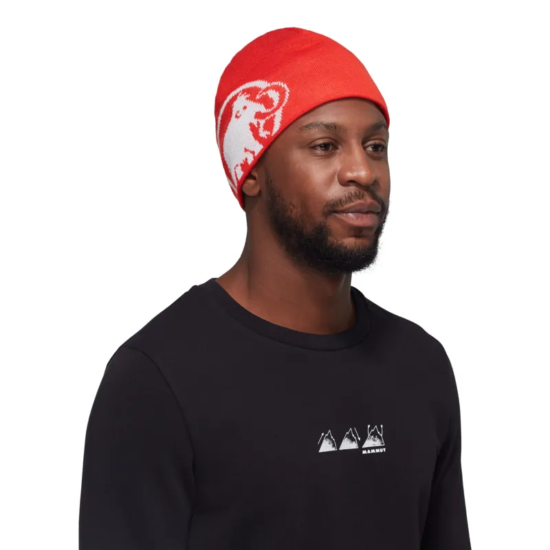 Mammut Tweak Beanie Red/White-2