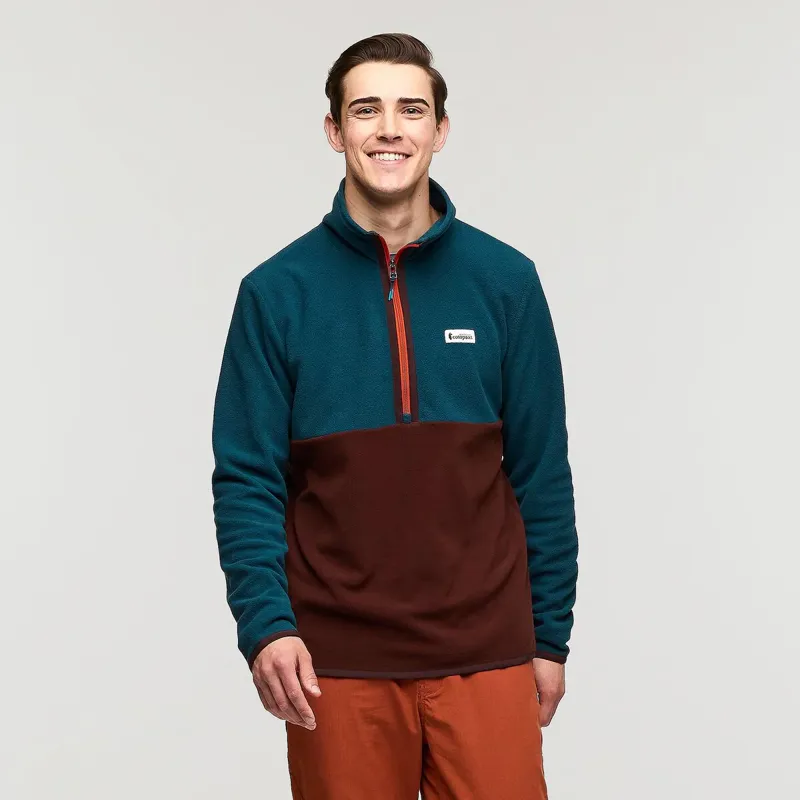 Cotopaxi Men's Amado Fleece Pullover Abyss Chestnut-2